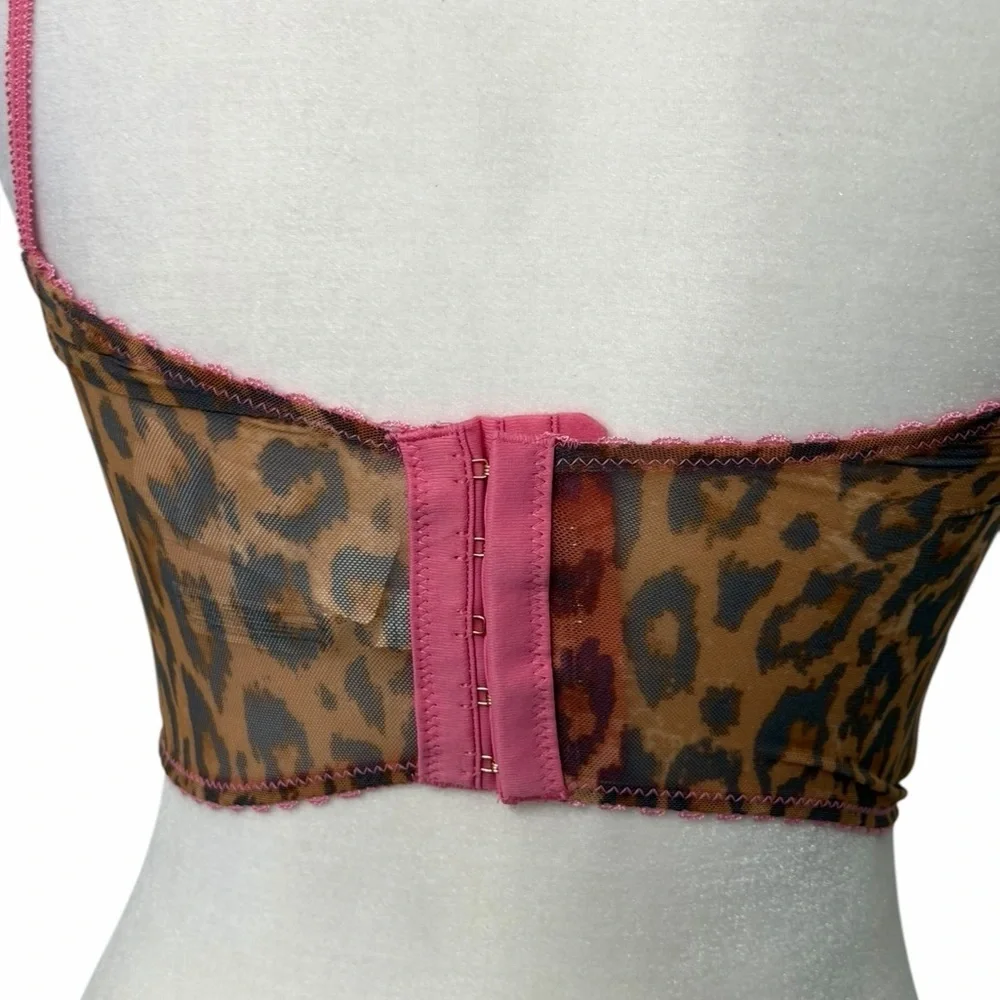 Urban Outfitters Out From Under Leopard Print Bralette